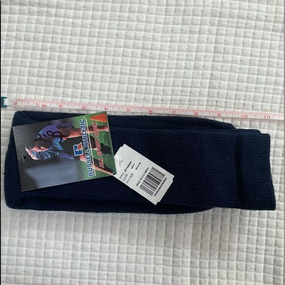 Russell Athletic navy medium tube socks multisport - Picture 6 of 6